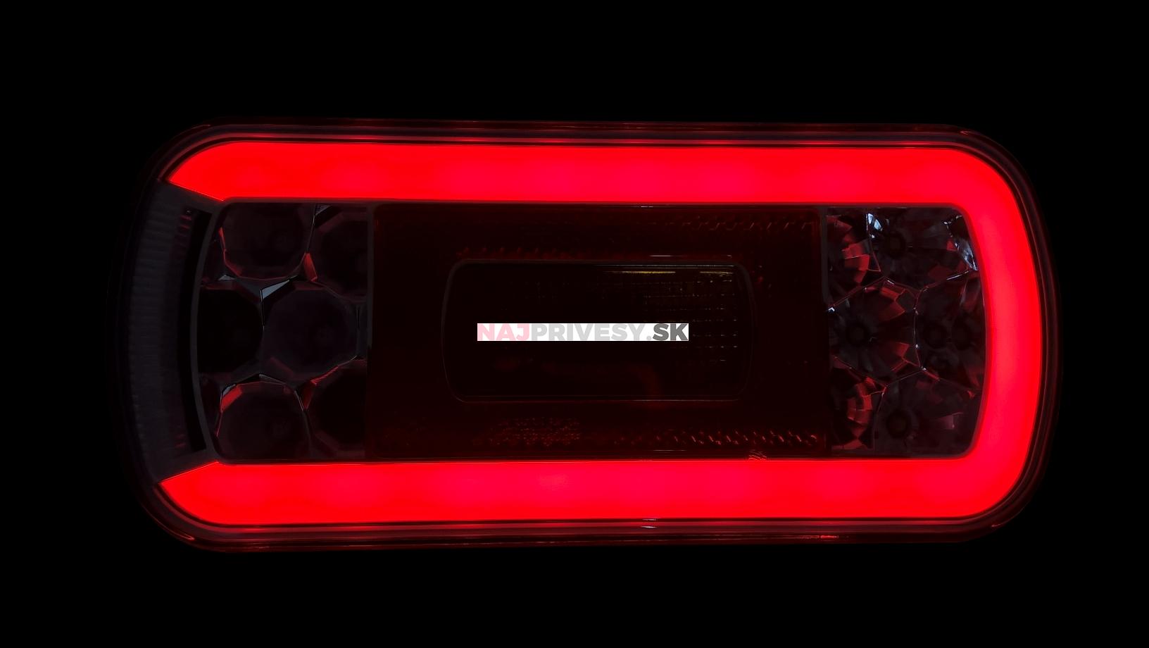 Svietidlo Fristom FT-130 združené LED 12-24V, L/P-BL/BR/KO/CO/RZ