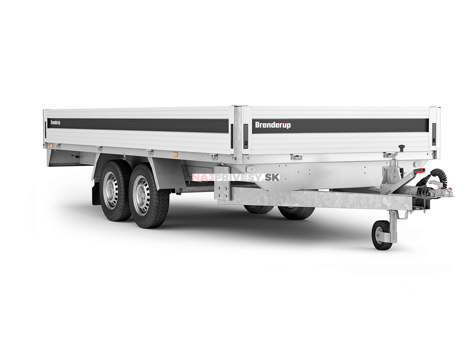 Brenderup 5420ATB3500 - 3500 kg + integrované oceľové nájazdy