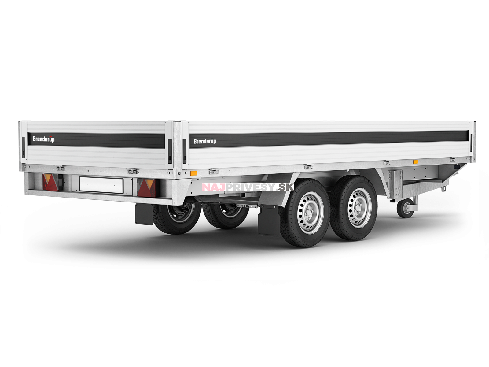 Brenderup 5420ATB3500 - 3500 kg + integrované oceľové nájazdy