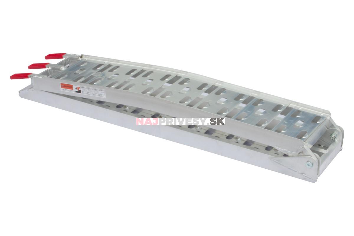 Nájazd hliníkový skladací 2130/230 mm MRP01 (340 kg na kus)