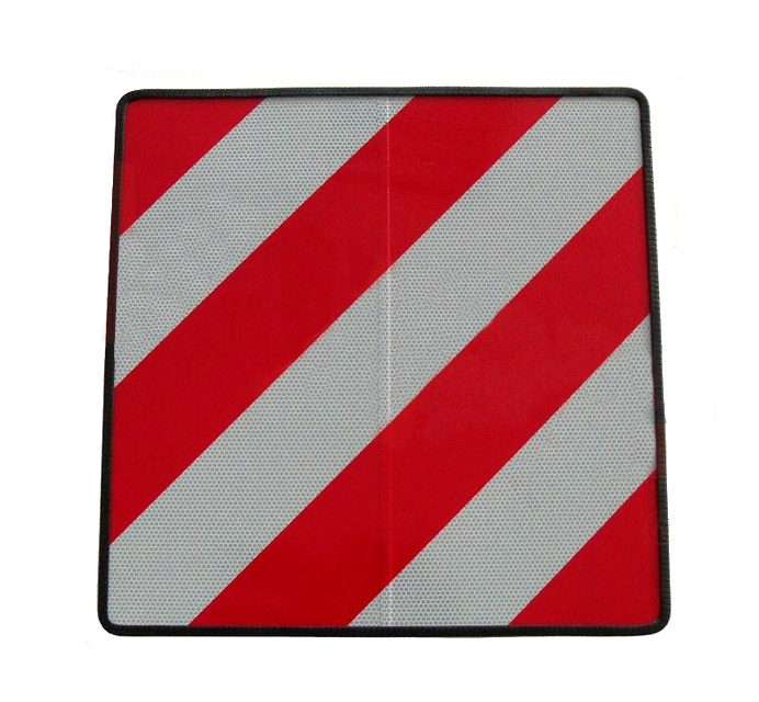 Reflexná tabuľa pre nadmerné a presahujúce náklady 500x500 mm