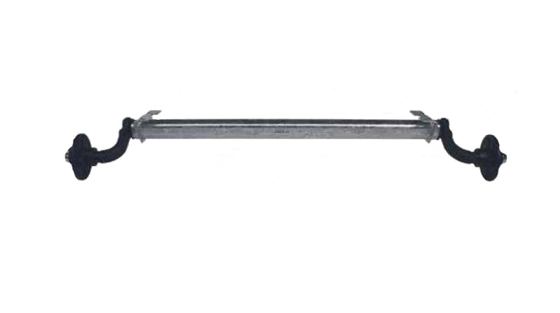 Náprava AL-KO UBR 400-5 (400 kg) a=1200 mm, 100x4, kuželíková. ložiská