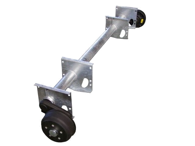 Náprava KNOTT GB 13 (1350 kg) b=1720 mm 200x50 (112x5), autotr. PA/PV 1,82