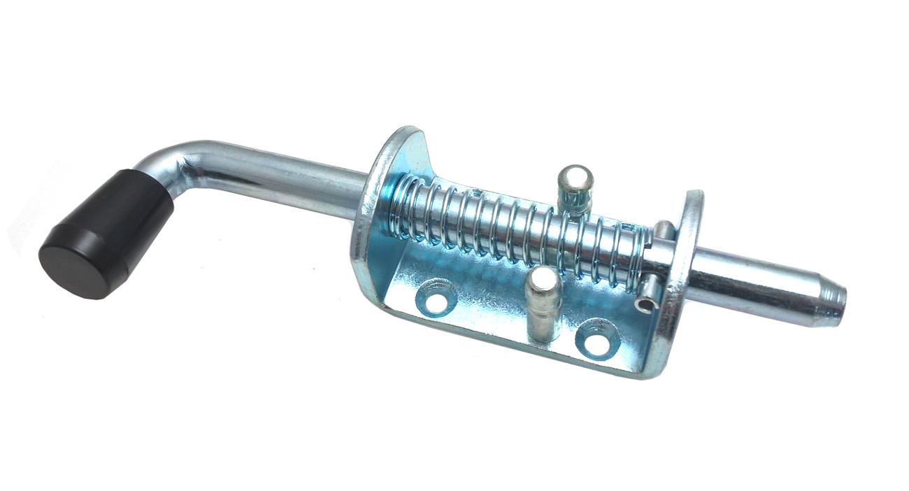 Záver s pružinou 165 mm s plast. krytkou