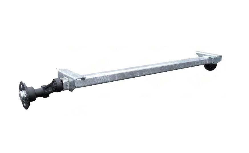 Náprava KNOTT VG 7-L (750 kg) b=1000 mm (100x4), nízke pätky
