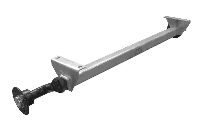 Náprava KNOTT VG 7-L (750 kg) b=1000 mm c=1430 mm (100x4), stredné pätky