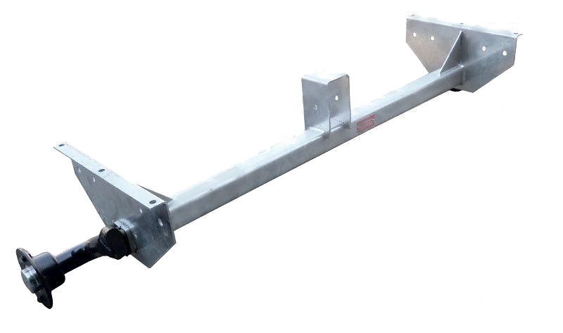 Náprava KNOTT VG 7-L (750 kg) b = 1092 mm (100x4), vysoké pätky (NP / DV)