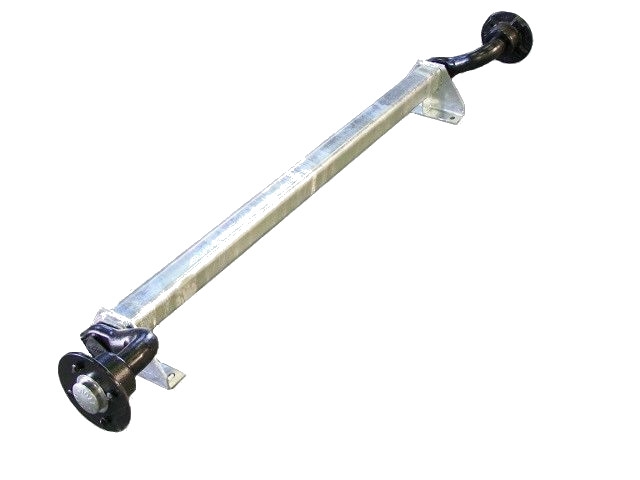 Náprava KNOTT VG 7-L (750 kg) b = 1400 mm (100x4), stredné pätky (PV 0.7)