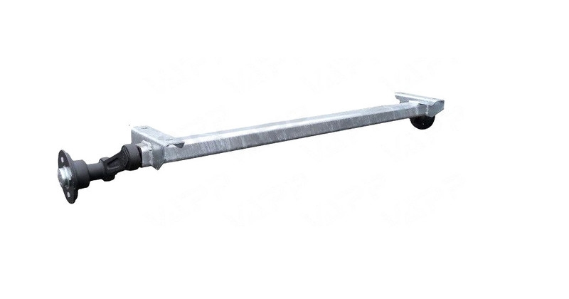Náprava KNOTT VG 7-L (750 kg) b=1400 mm, (100x4)