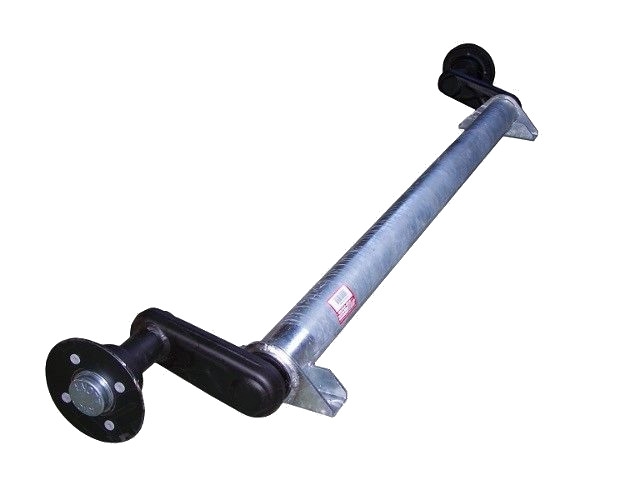 Náprava KNOTT G 13 (1300 kg) b=1400 mm, 100x4, nízké patky