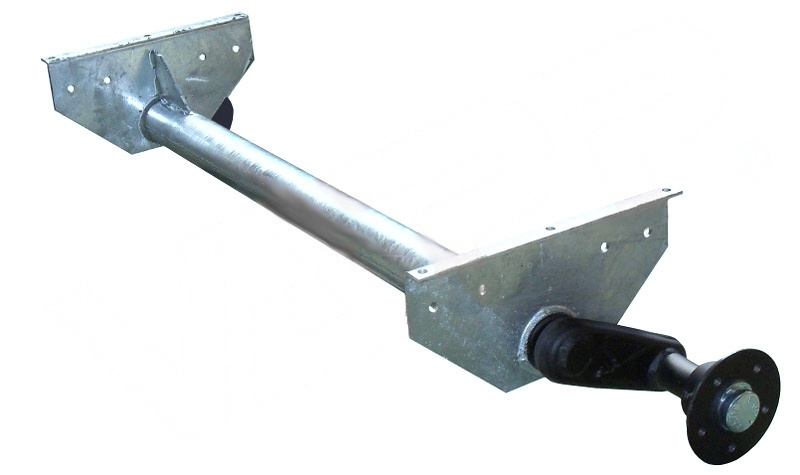 Náprava KNOTT G 13 (1300 kg) b = 1320 mm (112x5), vysoké pätky (Sacher)