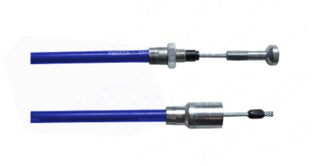 Lanovod brzdový KNOTT nerez 1430/1620 mm, rychlomont. (s čočkou)