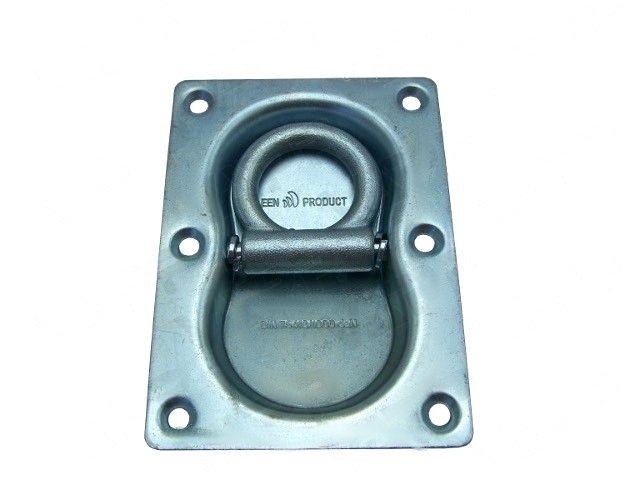 Kotevná miska 145x105 mm (zápustná, 1000 daN)