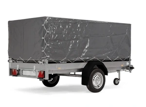 Plachta s konštrukciou Brenderup typ 2270SUB, výš. 83 cm,  sivá