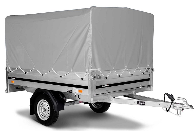 Plachta s konštrukciou Brenderup typ 3250S/3251ST výš. 80 cm nad bočnice