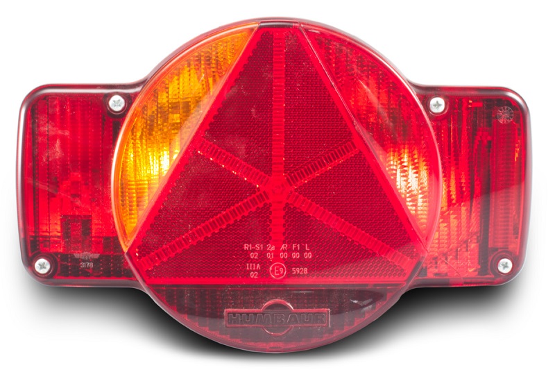 Svietidlo združené HUMBAUR ľavé, L-BL/BR/KO/ML/RZ, baj5