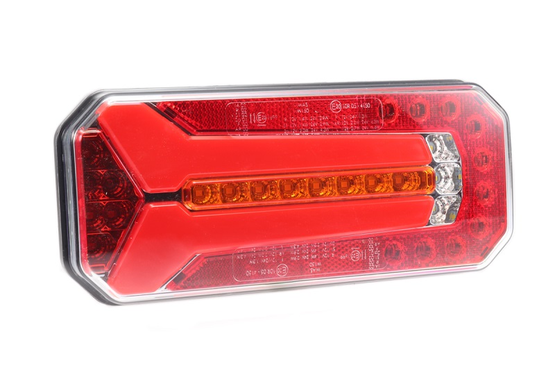 Svietidlo WAS W150 združené LED 12-24 V, L, BL/BR/KO/ML/RZ, baj5 dynamický blinkr