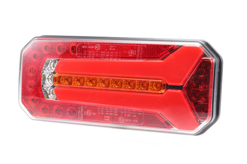 Svietidlo WAS W150 združené LED 12-24 V, P, BL/BR/KO/CO/RZ,baj5 dynamický blinkr