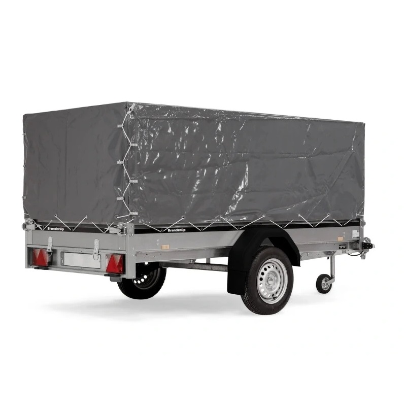 Brenderup 2270S UB XL s konštrukciou a plachtou, ložná výška 116cm