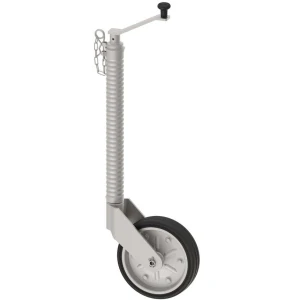 Koliesko oporné drážkované s poistkou KNOTT 60 280x66 385 kg