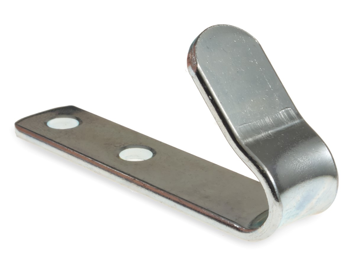 Háčik oceľový k napínacej gume, zinkovaný