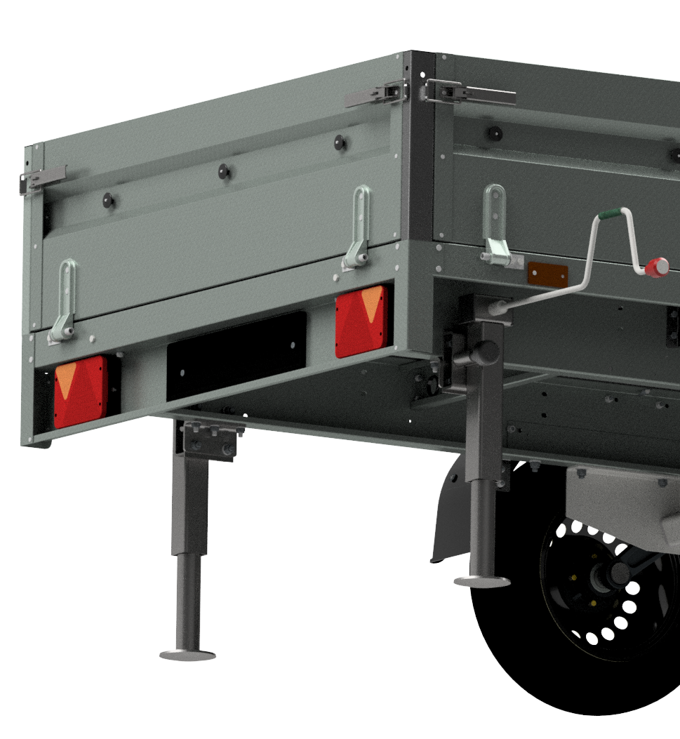 Podporné nohy s montážnym príslušenstvom pre Neptun Nordica