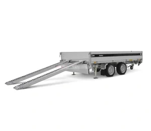 Set ALU nájazdov s montážnym príslušenstvom pre sklápače Brenderup TT5000