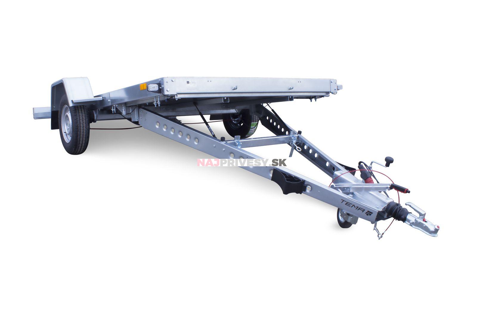 Prepravník TEMARED MULTITRANSPORTER 3016 C - 2950 x 1640 - brzdený 750kg