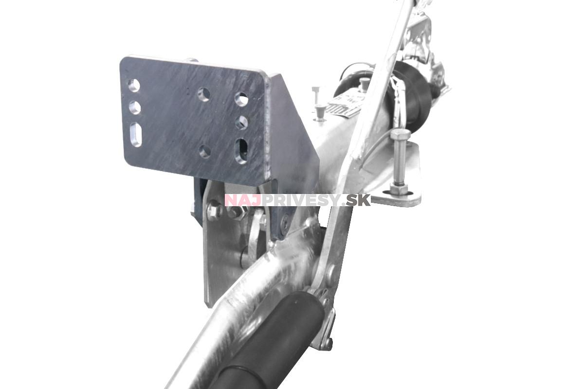 Konzola pre držiak oporného kolieska na brzdu KNOTT KF 7,5-20