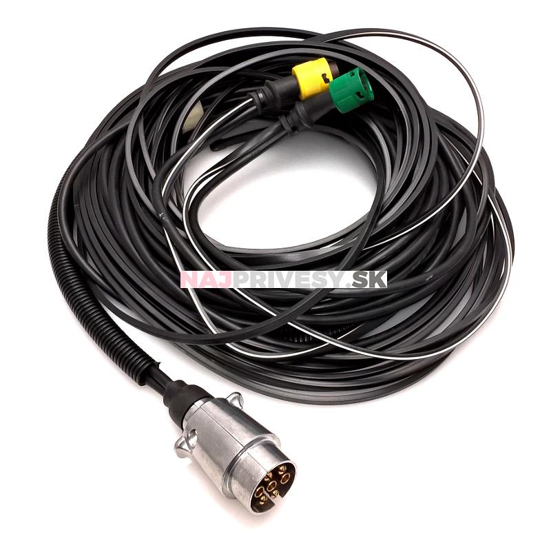 Kabeláž Jokon 10,15m/7-pól. zástrčka, s předními vývody QS150, baj5