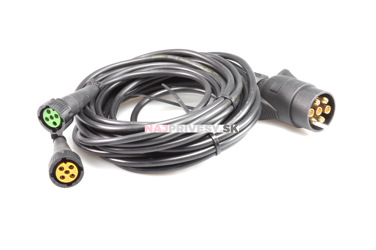 Kabeláž VAPP 3,50 m bez predných vývodov/7-pól. zástrčka