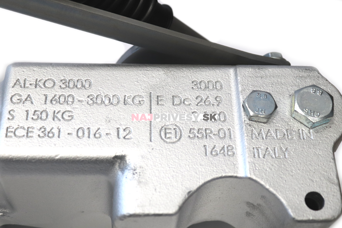 Nájazdová brzda AL-KO Profi V 3000 k 1637 a 2051