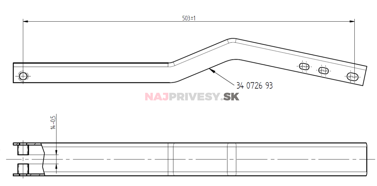 Ochrana vzpery KHV 530mm, KNOTT