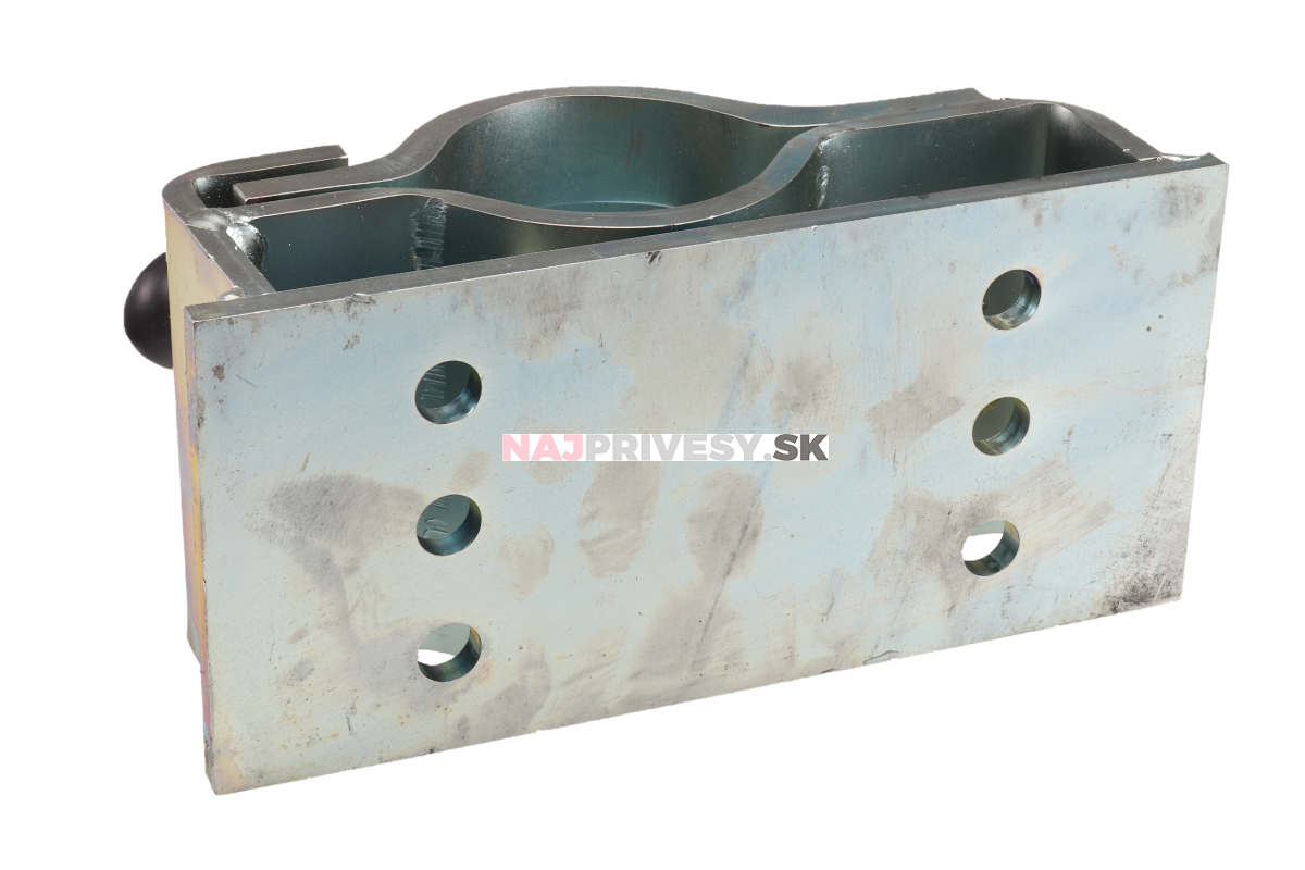 Držiak oporného kolieska 60 mm LB60 zasúvacie (vŕtanie vnútri)