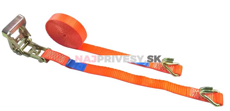 Upínacie súprava pre prevoz vozidiel "cez koleso" 35mm, 2,8m, 3x ot. hák + ochrana