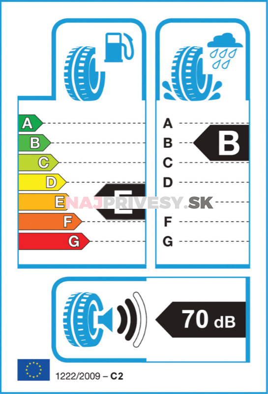 Koleso 185 R14 C 104/102N (900 kg) Triangle TR645 M+S, 5,5J/ET30, 112x5