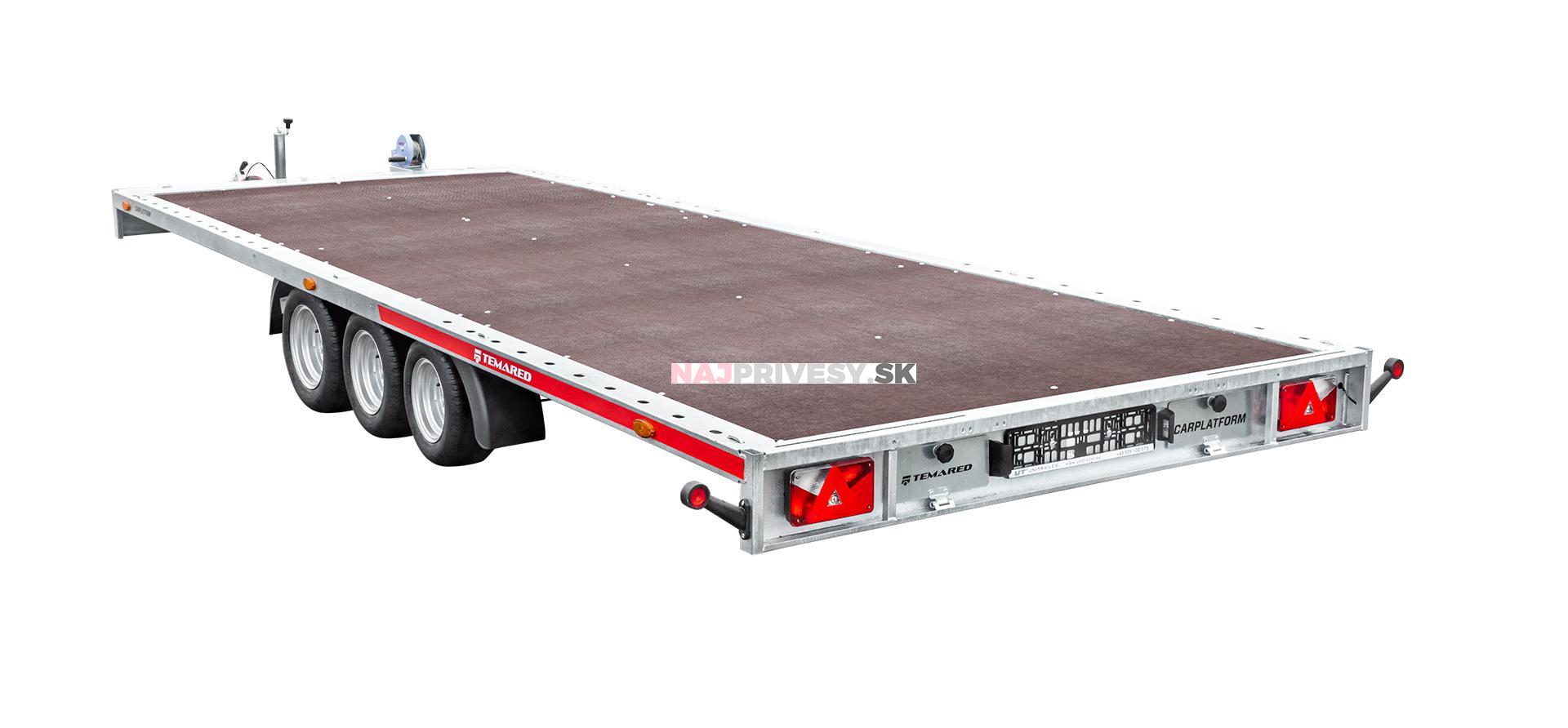 TEMA CARPLATFORM 6021/3 S, 3500kg - zváraná konštrukcia
