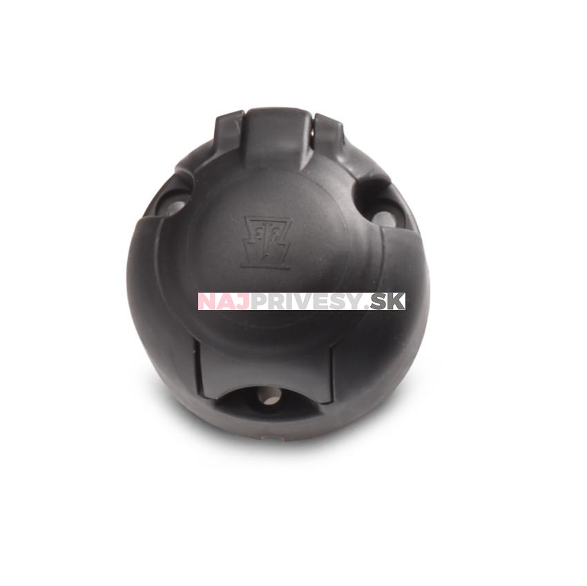 Zásuvka 7 pólov 12V plastová JAEGER