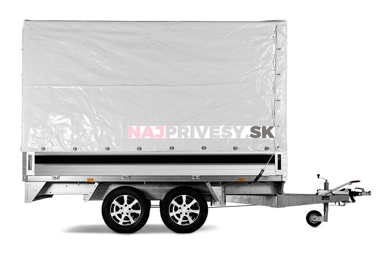 Plachta Brenderup sivá 150cm s konštrukciou a mont.sadou, typ 5375