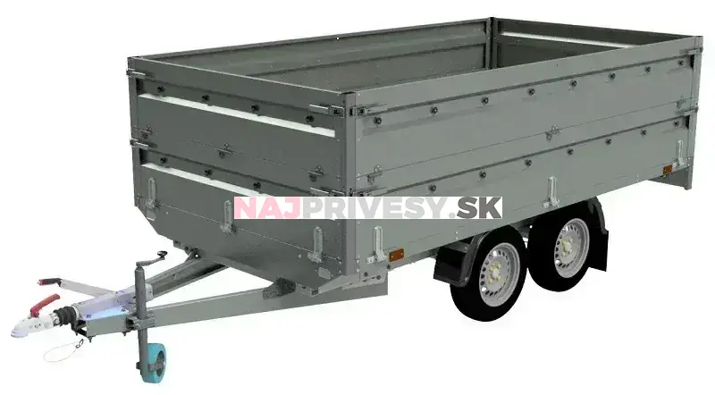 NEPTUN Nordica - 2000 kg, 320x168x40 cm kola pod ložnou plochou