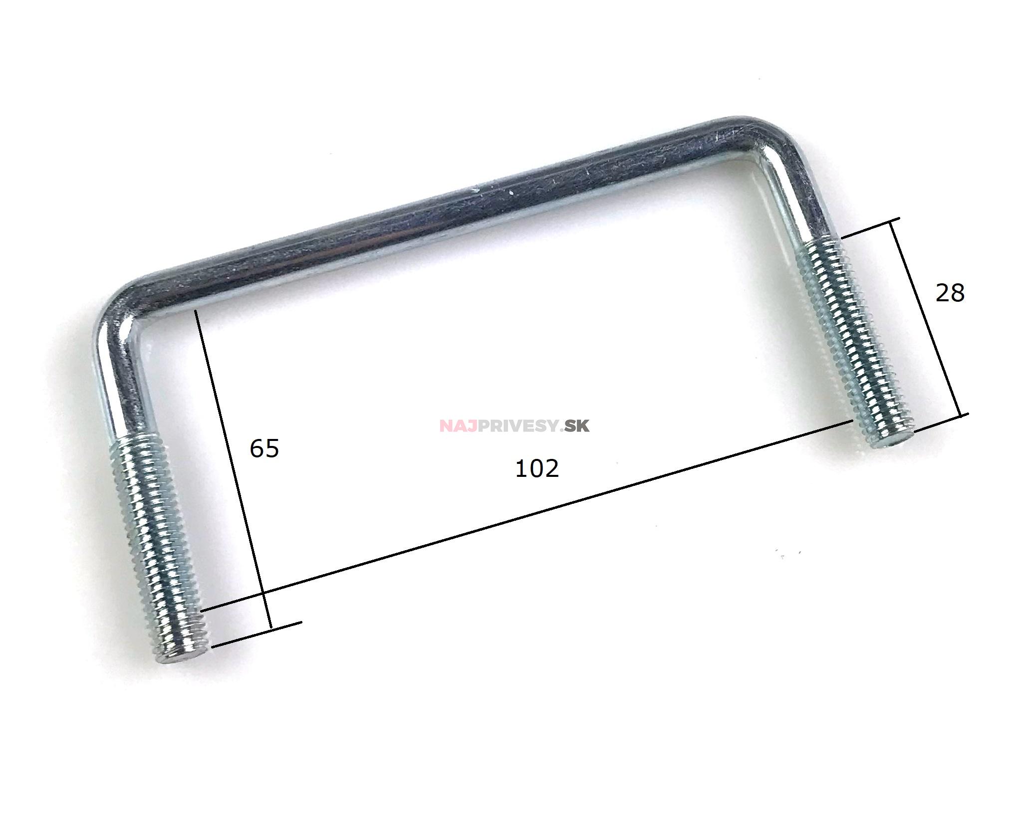 Strmeň M12 65/102/65 mm