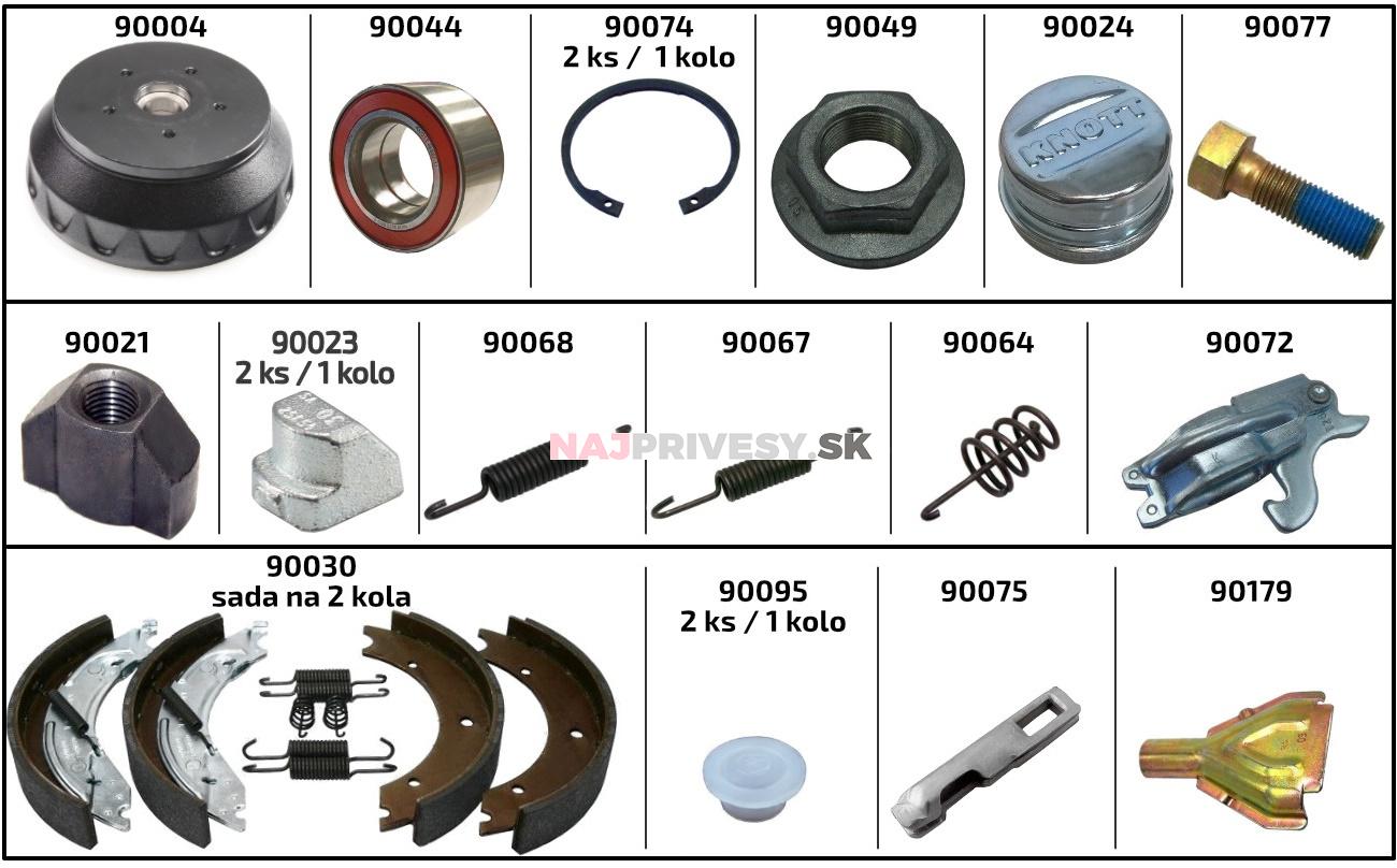 Skrutka nastavovacia M12 KNOTT