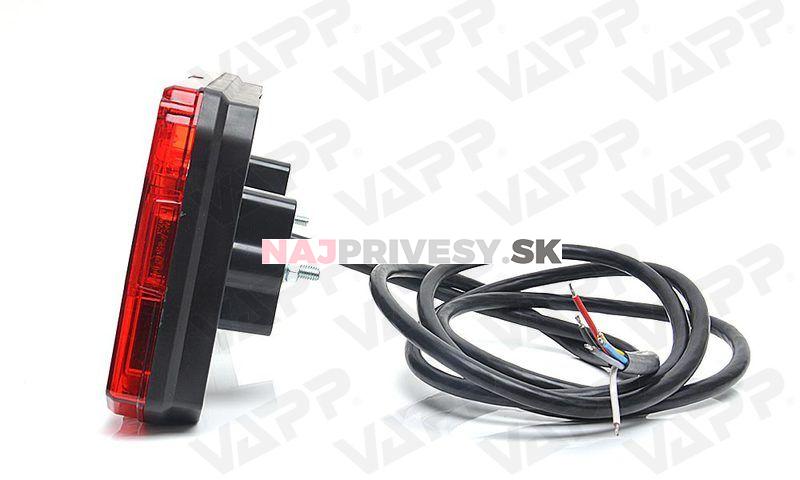 Svietidlo WAS W125DL/915 združené LED 12-24V, L-BL/BR/KO/CO/ML