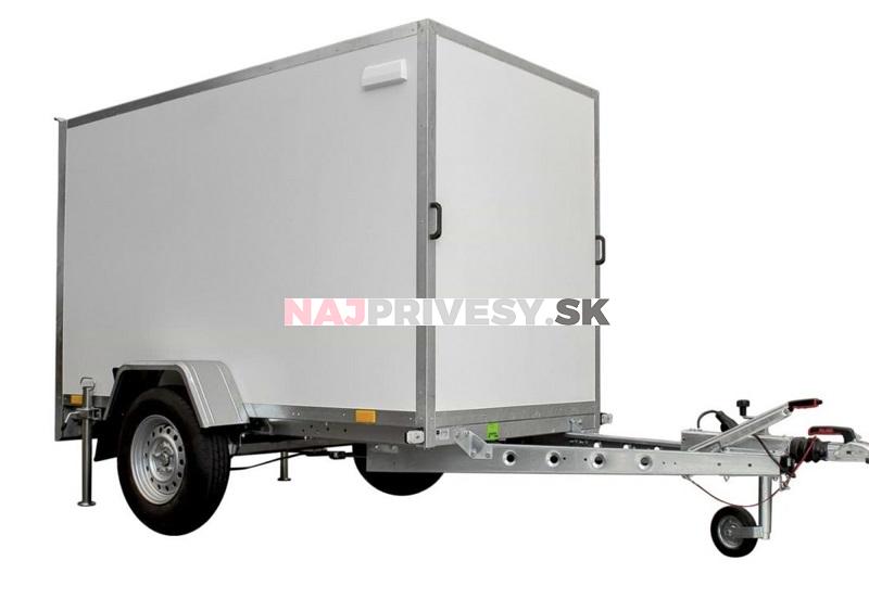 Skriňový príves Temared BOX 2512C - 1300 kg