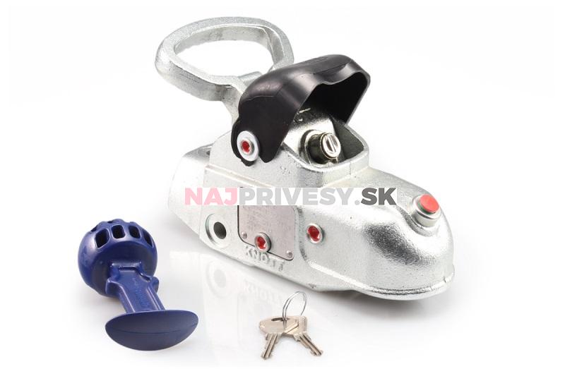 Ťažná spojka KNOTT AV30 B pr. 50 mm, vŕtanie 14 mm, s integrovaným zámkom