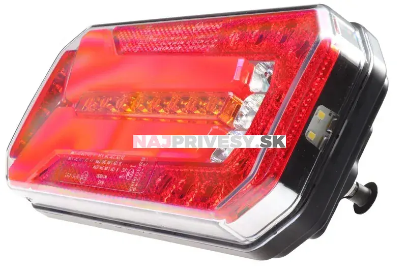 Svietidlo WAS W150 združené LED 12-24 V, L, BL/BR/KO/ML/RZ, baj5 dynamický blinkr