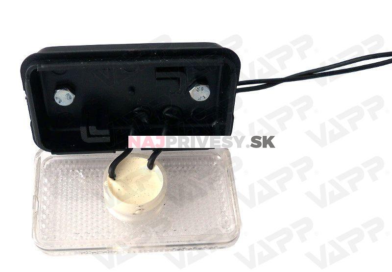 Svietidlo predné obrysové LED GMAK G17, 12-24V, s odrazkou, QS150