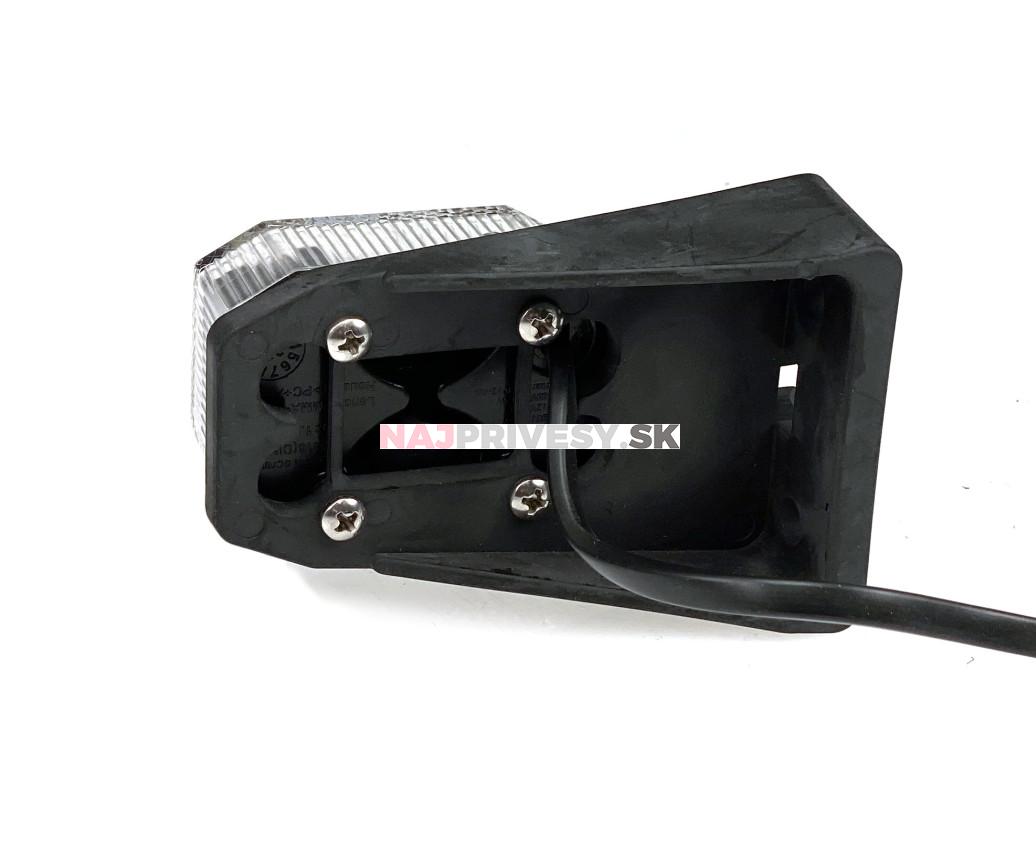 ASPÖCK Svietidlo predné obrysové LED Aspöck Flexi-point, 12V, s odrazkou, na držiaku