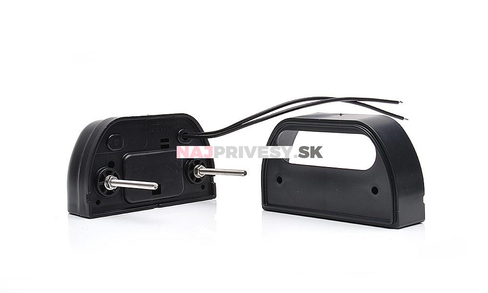 Osvetlenie ŠPZ (registračnej značky) LED WAS W88/730 (12-24V), zaoblené