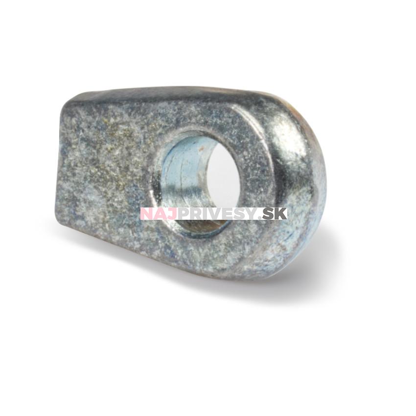 Oko k plynovej vzpere BM, priemer. 8,5mm, c=16,5mm, pre závit M6, oceľ